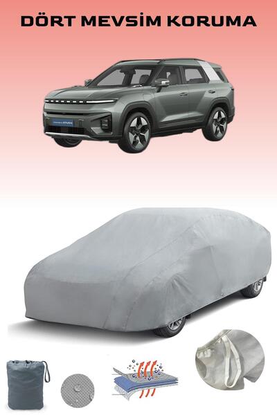 Breen KG MOBİLİTY TORRES Uyumlu Araba Brandası, Oto Branda, Araba Çadırı, Su-Güneş Geçirmez