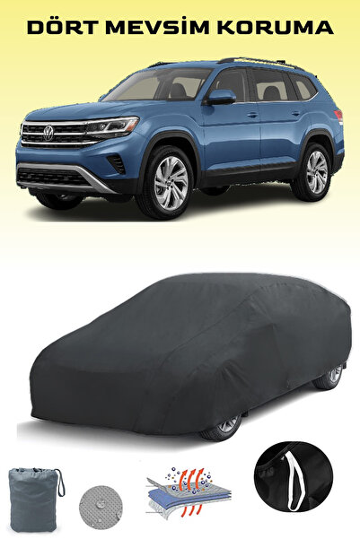 Breen أسود، فولكس واجن أطلس 2017 - 2021، مشمع السيارة، غطاء السيارة، خيمة الس...