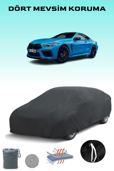 Breen أسود, سيارة BMW M8 COUPE 2019 - 2021, قماش مشمع للسيارة, غطاء سيارة, خي...
