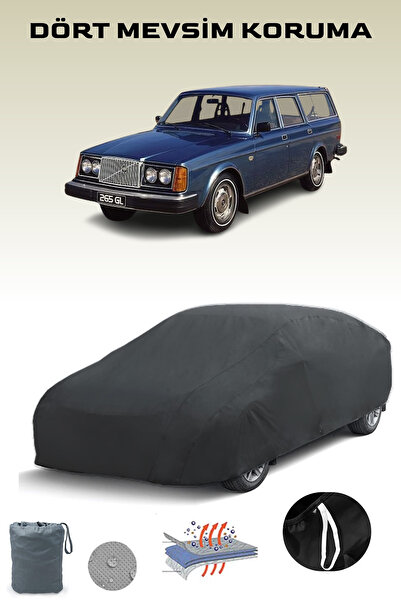 Breen أسود، VOLVO 265 1980 - 1982، مشمع السيارة، غطاء السيارة، خيمة السيارة