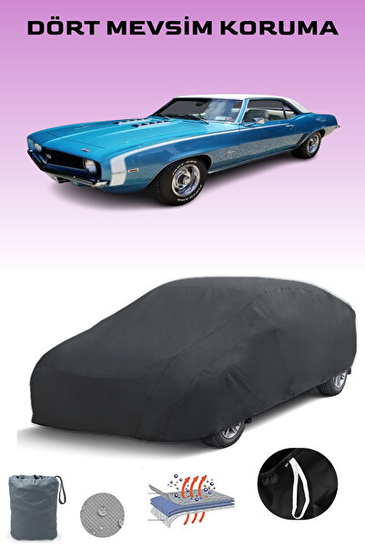 Breen أسود، شيفروليه كامارو L-48 SUPER SPORT 1967 - 1969، مشمع السيارة، غطاء ...