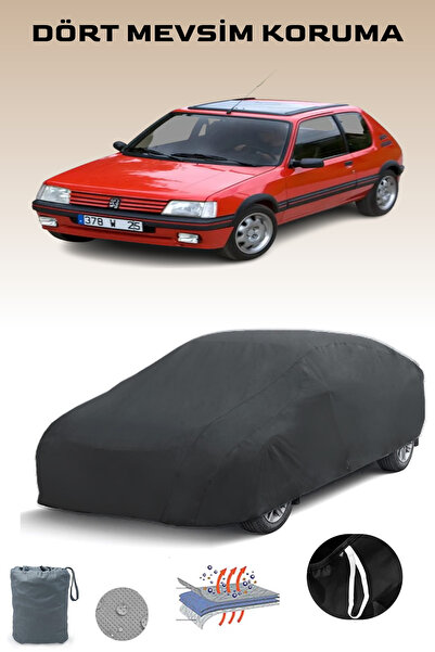 Breen أسود, بيجو 205 1, قماش مشمع للسيارة, غطاء سيارة, خيمة سيارة, خيمة سيارة