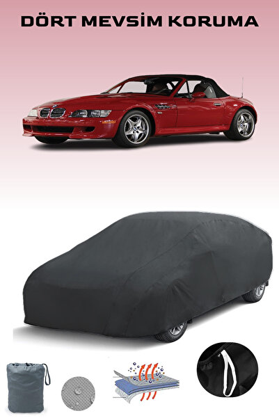 Breen Black, BMW M ROADSTER (E36) 1997 - 2002, Car Canvas, Car Cover, Car Tent