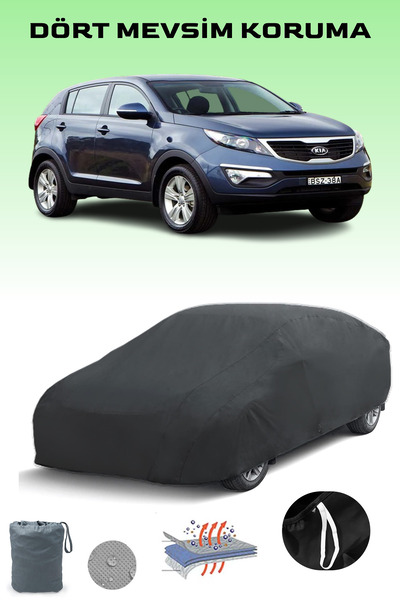 Breen أسود، كيا سبورتاج 2010 - 2013، مشمع السيارة، غطاء السيارة، خيمة السيارة