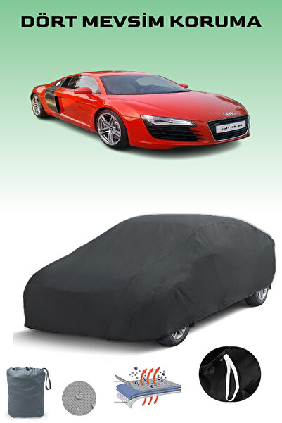 Breen أسود، AUDI R8 V10 2012 - 2015، مشمع السيارة، غطاء السيارة، خيمة السيارة