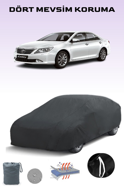 Breen أسود، TOYOTA AURION 2012 - 2017، مشمع السيارة، غطاء السيارة، خيمة السيارة