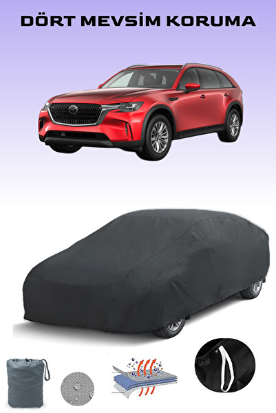 Breen أسود، مازدا CX-90، مشمع السيارة، غطاء السيارة، خيمة السيارة