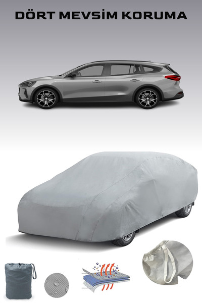 Breen Ford Focus 4 Wagon Uyumlu Araba Brandası, Oto Branda, Araba Çadırı, Su-...