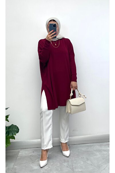 NİSUM MODA ΠΛΕΚΤΟ ΤΟΥΝΙΚΟ ΜΕ ΣΚΡΑΠΑΣ ΠΑΡΑΠΑΝΕΣ