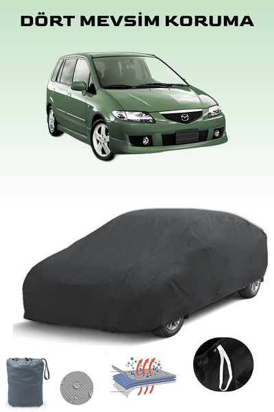 Breen أسود، مازدا بريماسي، مشمع السيارة، غطاء السيارة، خيمة السيارة