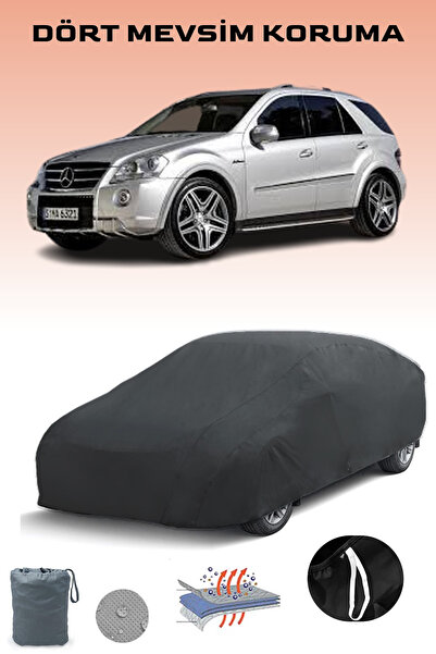 Breen Black, Mercedes ml 63 Amg (W164) 2008 - 2011, Car Tarpaulin, Auto Cover...