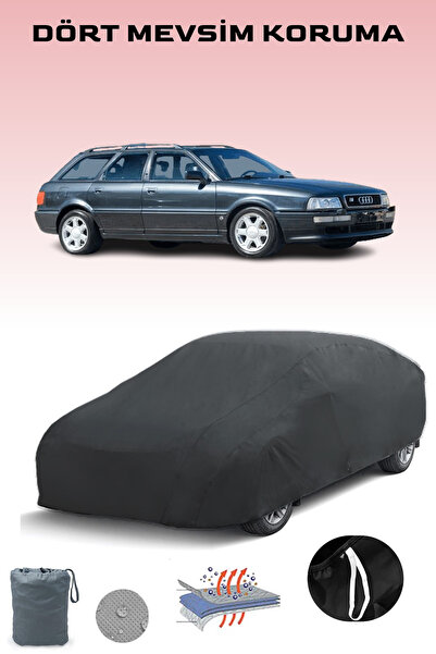 Breen أسود، AUDI 80 AVANT S2 (B4) 1993 - 1995، مشمع السيارة، غطاء السيارة، خي...