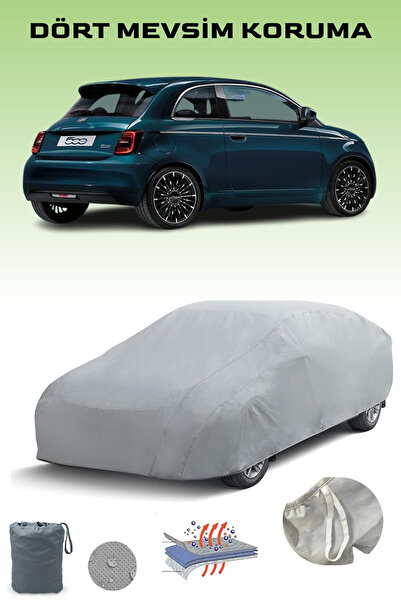 Breen Fiat 500e Uyumlu Araba Brandası, Oto Branda, Araba Çadırı, Su-Güneş Geçirmez