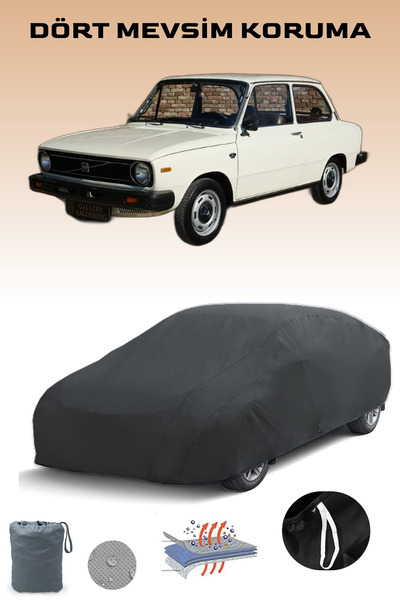 Breen أسود, فولفو 66, قماش مشمع للسيارة, غطاء سيارة, خيمة سيارة, خيمة سيارة