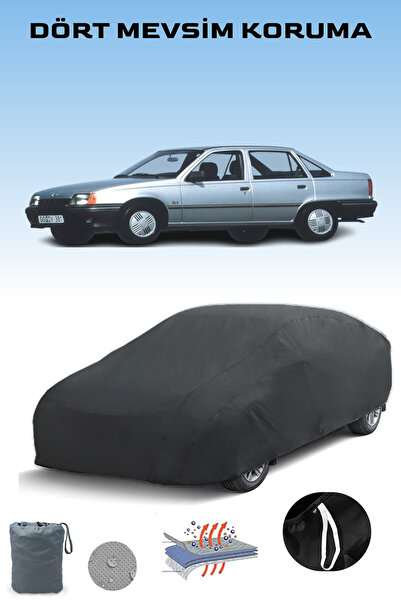 Breen Black, Opel Kadett Sedan 1985 - 1991, Car Tarpaulin, Auto Cover, Car Tent