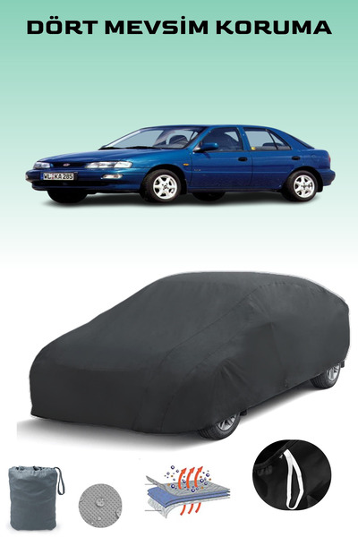 Breen أسود، كيا سيفيا هاتشباك، مشمع السيارة، غطاء السيارة، خيمة السيارة