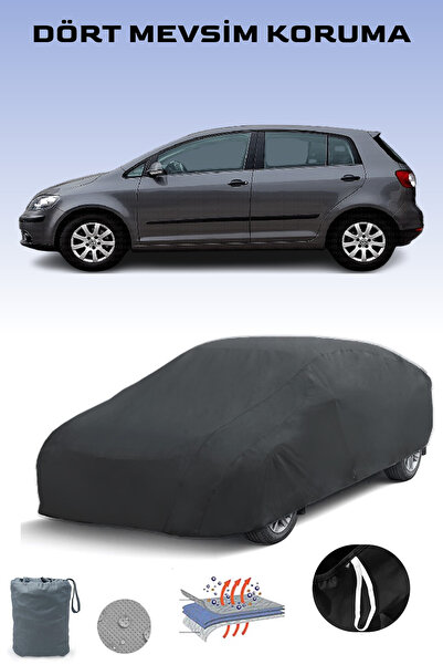 Breen غطاء سيارة فولكس فاجن جولف بلس 2008-2013 باللون الأسود