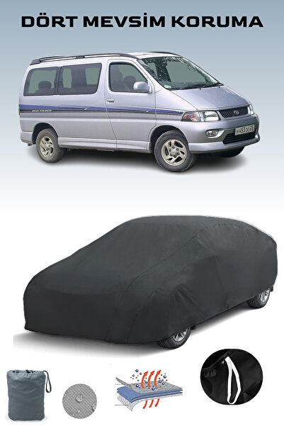 Breen غطاء سيارة تويوتا هايس أسود، غطاء سيارة، خيمة سيارة