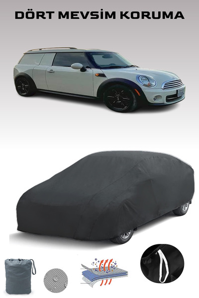 Breen أسود، MINI COOPER CLUBVAN 2012 - 2021، مشمع السيارة، غطاء السيارة، خيمة...