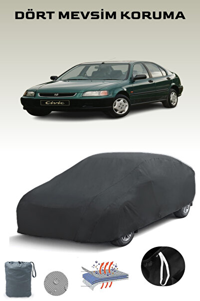 Breen أسود, سيارة هوندا سيفيك 5 أبواب 1995 - 1997, قماش مشمع للسيارة, غطاء سي...