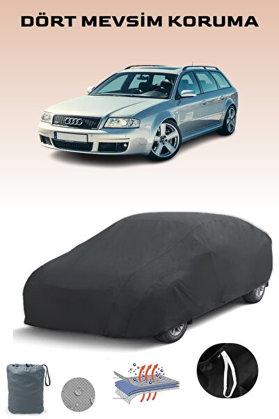 Breen أسود، AUDI RS6 AVANT 2002 - 2004، مشمع السيارة، غطاء السيارة، خيمة السيارة