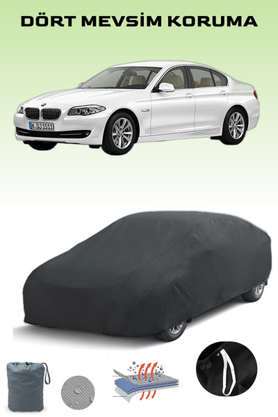 Breen Siyah, BMW 5 SERIES (520D)SI, Araba Brandası, Oto Örtüsü, Araba Çadırı