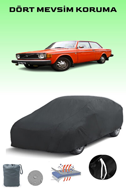 Breen أسود، VOLVO 142 1967 - 1974، مشمع السيارة، غطاء السيارة، خيمة السيارة