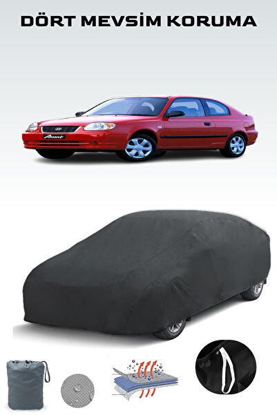 Breen أسود، HYUNDAI ACCENT 3 أبواب 2003 - 2006، مشمع السيارة، غطاء السيارة، خ...
