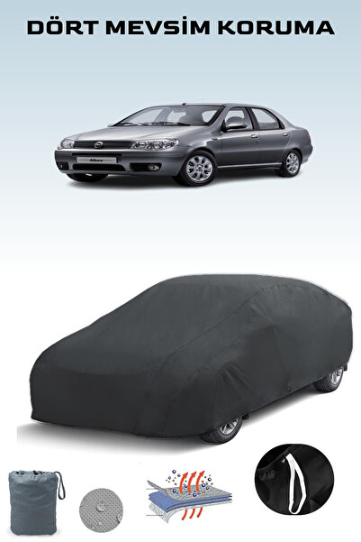 Breen أسود، فيات ALBEA/SIENA 2005 - 2012، قماش سيارة، غطاء سيارة، خيمة سيارة،...