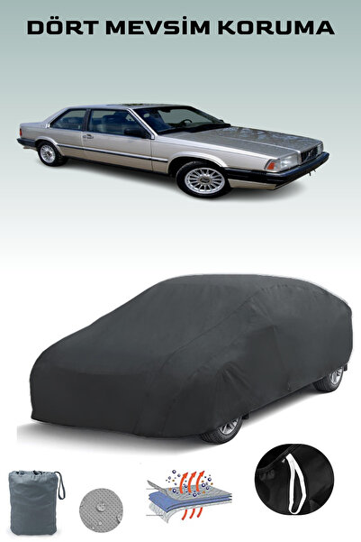 Breen أسود، VOLVO 780 1986 - 1990، مشمع السيارة، غطاء السيارة، خيمة السيارة