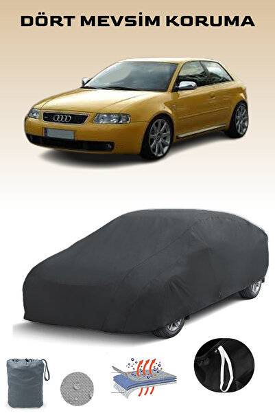Breen أسود، AUDI S3 2001 - 2003، مشمع السيارة، غطاء السيارة، خيمة السيارة