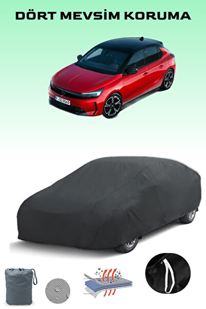 Breen Siyah, OPEL CORSA F, Araba Brandası, Oto Örtüsü, Araba Çadırı