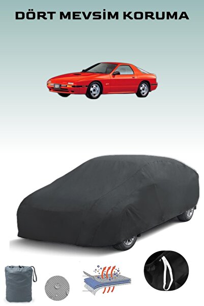 Breen Black, Mazda R--X 7 2, Car Tarpaulin, Auto Cover, Car Tent