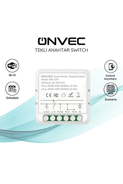 ONVEC Smart Perde/kepenk Switch
