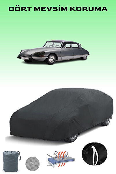 Breen أسود، CITROEN DS21 1968 - 1975، مشمع السيارة، غطاء السيارة، خيمة السيارة