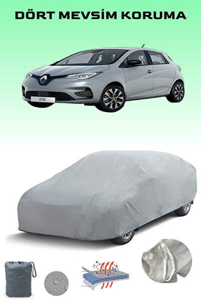 Breen غطاء سيارة رينو زوي 2013 - 2019 باللون الرمادي، غطاء سيارة، خيمة سيارة