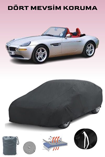 Breen أسود، BMW Z8 ROADSTER (E52) 2000 - 2003، مشمع السيارة، غطاء السيارة، خي...