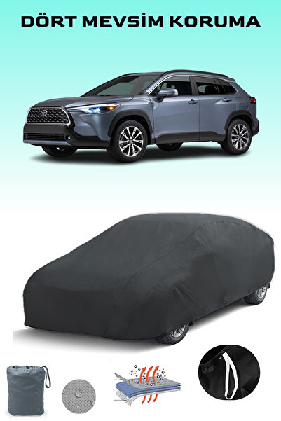 Breen أسود، مشمع سيارة تويوتا كورولا كروس، مشمع سيارة، غطاء حماية، مقاوم للغبار والماء