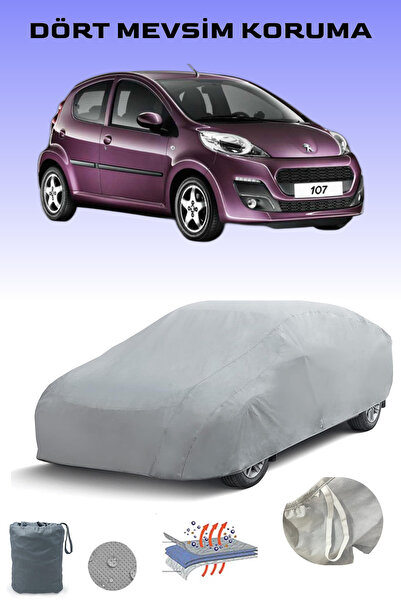 Breen مشمع سيارات متوافق مع بيجو 107، مشمع سيارات، خيمة سيارة، مقاوم للماء وا...