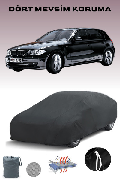 Breen Siyah, BMW 1 SERIES HATCHBACK, Araba Brandası, Oto Örtüsü, Araba Çadırı