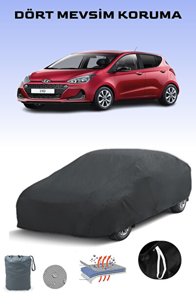 Breen أسود، HYUNDAI I10 2016 - 2019، مشمع السيارة، غطاء السيارة، خيمة السيارة