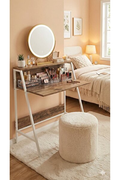 AYZ Piyano Çam Çalışma Masası Çocuk Masası Oyuncu Masası Kahve Köşesi Makyaj ...