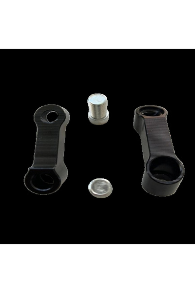 Alkan MB ÜNİVERSAL AYNA UZATMA GENİŞLETME APARATI SİYAH 10mm DÜZ DİŞ PCX