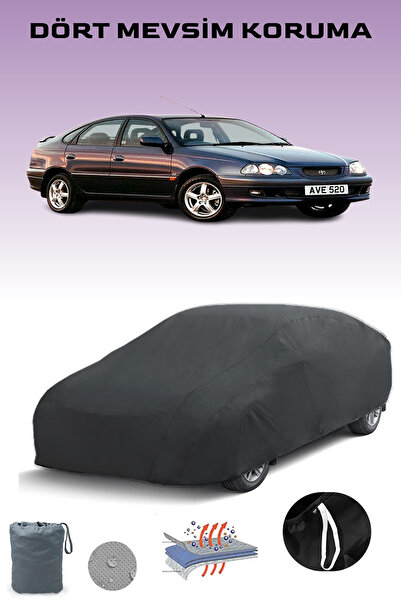 Breen أسود، TOYOTA AVENSIS LIFTBACK 1997 - 2003، مشمع السيارة، غطاء السيارة، خيمة السيارة