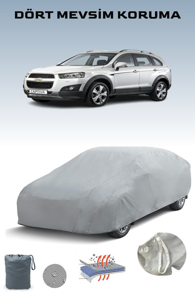 Breen غطاء سيارة شيفروليه كابتيفا 2 رمادي اللون، غطاء سيارة، خيمة سيارة