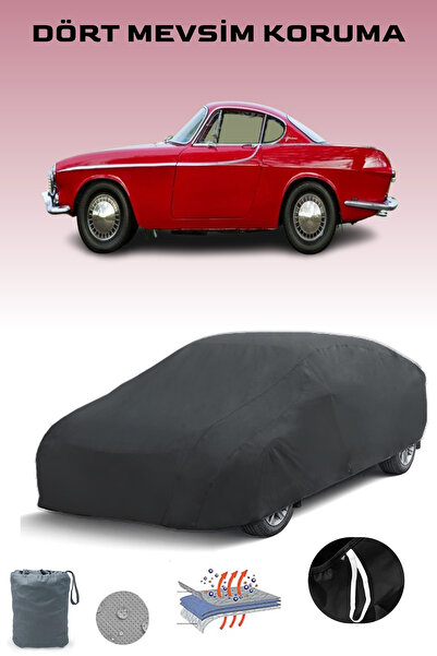 Breen Black, Volvo P1800 1961 - 1973, Car Tarpaulin, Auto Cover, Car Tent