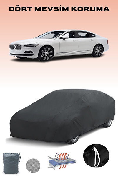 Breen أسود، VOLVO S90 2016 - 2021، مشمع السيارة، غطاء السيارة، خيمة السيارة