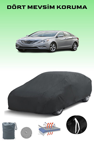 Breen Black, Hyundai Sonata / I45 2009 - 2014, Car Tarpaulin, Auto Cover, Car...