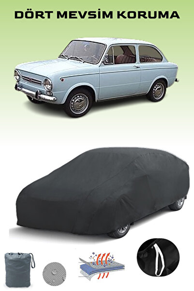 Breen أسود، FIAT 850 1964، مشمع السيارة، غطاء السيارة، خيمة السيارة