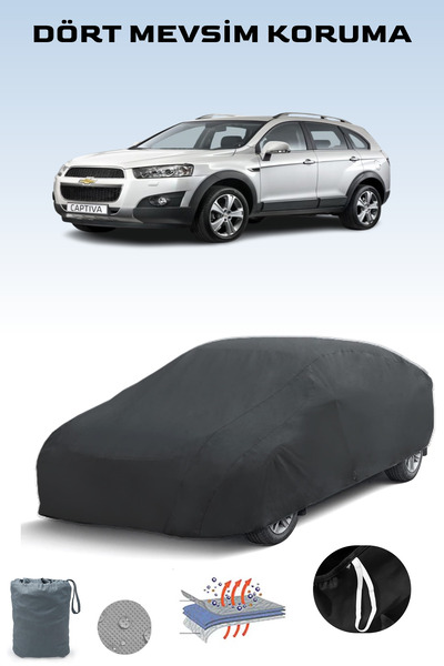 Breen غطاء سيارة شيفروليه كابتيفا 2 أسود، غطاء سيارة، خيمة سيارة